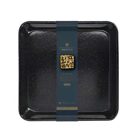 Форма для запекания квадратная MasterClass, 23x4 см. стекловидная эмаль Kitchen Craft