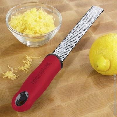 Терка Premium Classic для сыра и цитрусовых красная, Microplane
