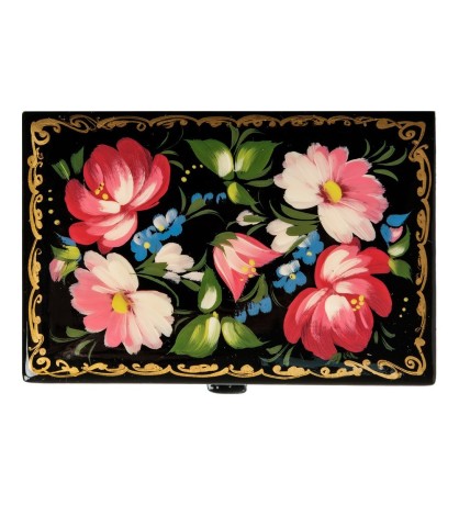 ШК-85/26-B Шкатулка "Цветы"