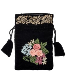 LK-20 Мешочек из вельвета "Магия цветов"
