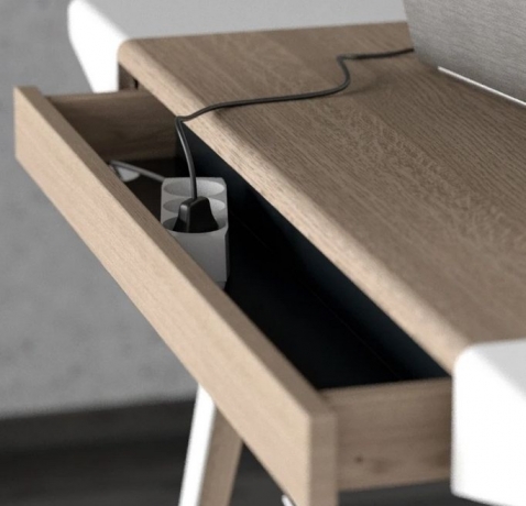 Письменный стол, 72x100x60 см. темный дуб Ambitions Umage