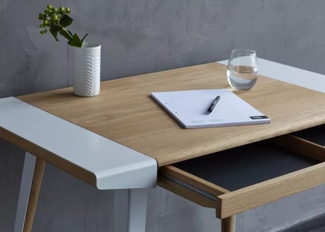 Письменный стол, 72x100x60 см. темный дуб Ambitions Umage