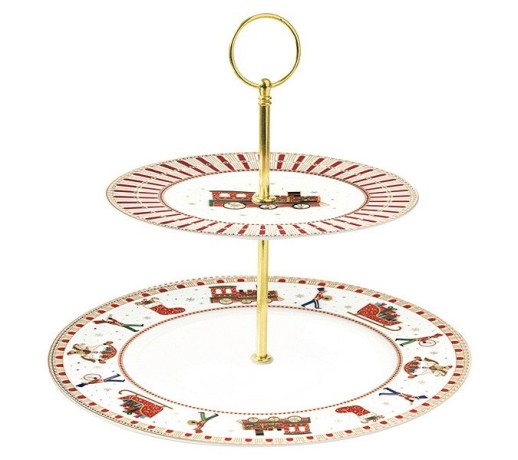 Ваза двухъярусная Полярный экспресс, 27 см. Easy Life