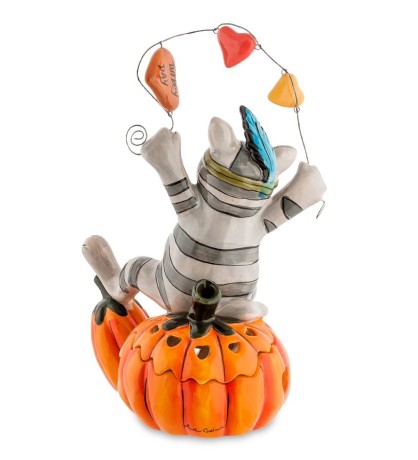 BS-154 Подсвечник "Тыквенное настроение"