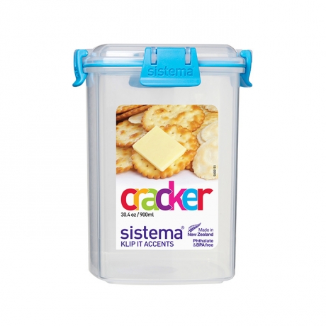 Контейнер для крекеров KLIP IT, 900 мл. Sistema, мульти