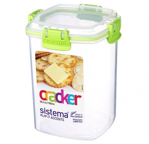 Контейнер для крекеров KLIP IT, 900 мл. Sistema, мульти