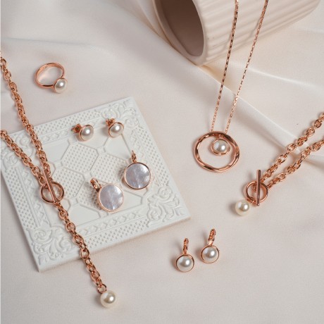 Серьги Cream Pearl Fiore Luna