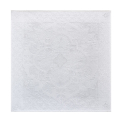 Салфетка, 58х58 см. 100% хлопок, белая, AZULEJOS Le Jacquard Francais