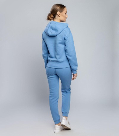 Толстовка женская 6509/5, р.092, рост 170-176, небесный (Serge)