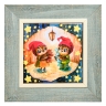 SZ-422 Панно керамическое "Сказочные гномики" 10х10