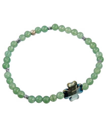 NP-07/6 Браслет из камней "Нефрит"