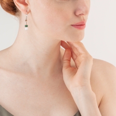 Coeur de Lion Серьги Dark Green 4013/20-0521 Coeur de Lion