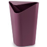 Корзина для мусора угловая Corner, баклажановая, Umbra