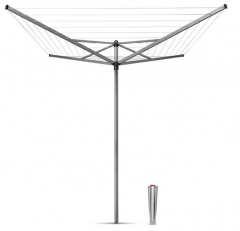 Уличная сушилка Topspinner (40 м навески), серый металик Brabantia