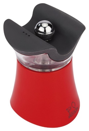 Мельница для перца и солонка 2-в-1 Pep's Peugeot, 8 см. красный, акрил