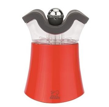 Мельница для перца и солонка 2-в-1 Pep's Peugeot, 8 см. красный, акрил