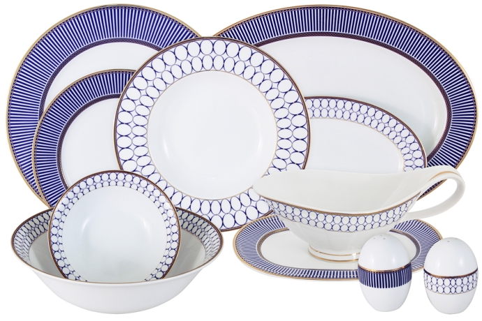 Обеденный сервиз Адмиралтейский, 12 персон, 50 предметов, Midori