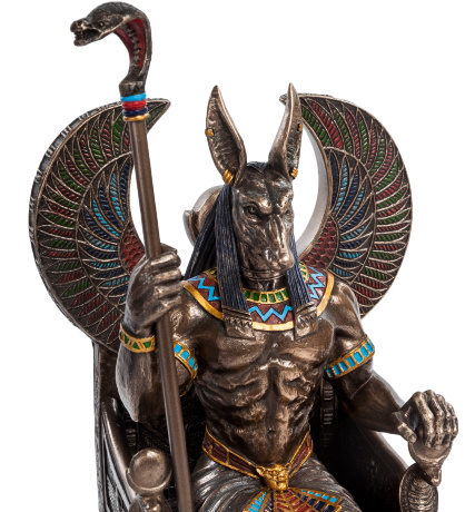 WS-183 Статуэтка "Анубис на троне"