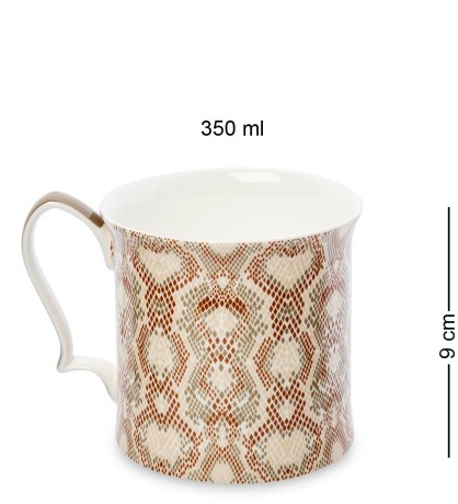 JK-248 Кружка "Рептилия" (Safari Ravenna Pavone)