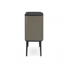 Мусорный бак Touch Bin Bo (3 х 11 л), Платиновый Brabantia