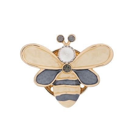Брошь Пчела XZ1266.13 BR/G Shadore