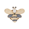 Брошь Пчела XZ1266.13 BR/G Shadore