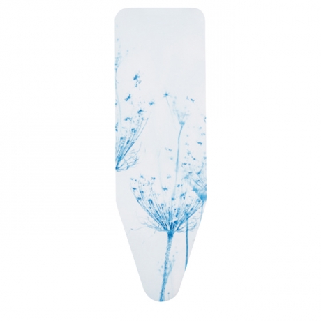 Чехол PerfectFit 124х38 см (B), 4 мм фетра + 4 мм поролона, Цветок хлопка Brabantia