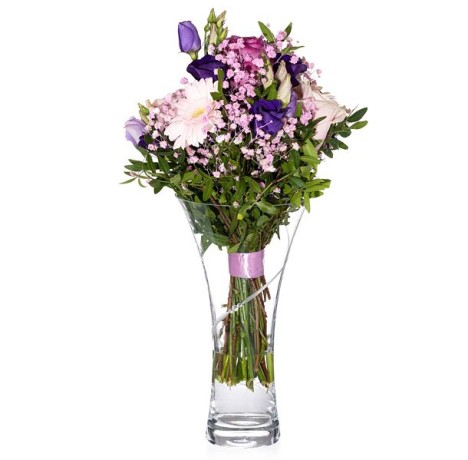 Ваза Силуэт, 25 см. Diamante