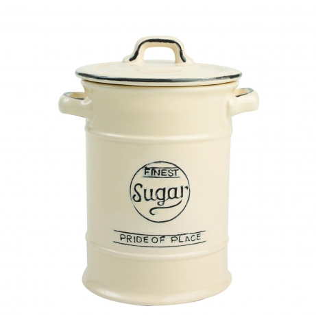 Ёмкость для хранения сахара, 11,5x11,5x18 см. Pride of Place Old Cream, T&G