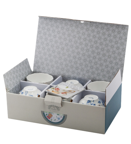 JS-32 Чайный набор на 6 перс. "Голубая бабочка" (Pavone)