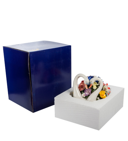 CMS-10/33 Фигурка Лебеди "Вместе навсегда" (Pavone)