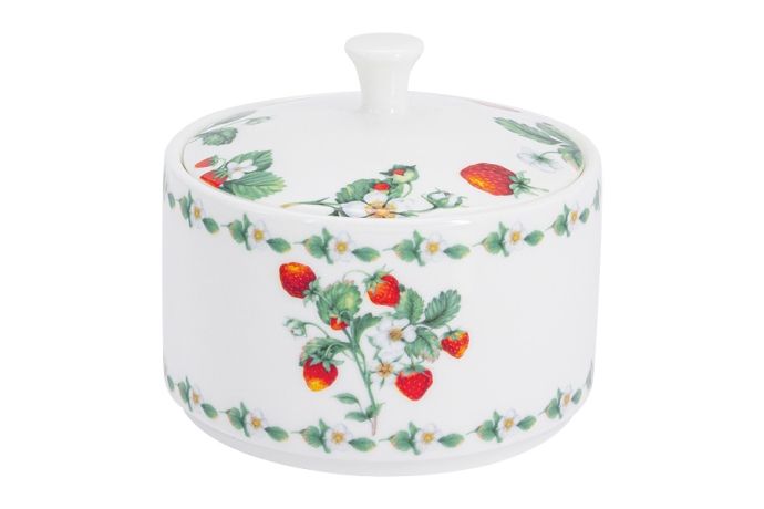 Чайный сервиз Земляничная поляна, 6 персон, 14 предметов Emily