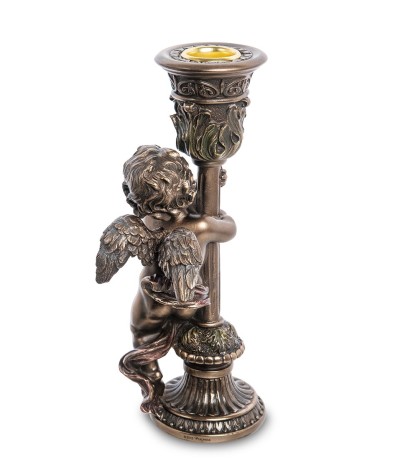 WS-983 Статуэтка-подсвечник "Херувим"