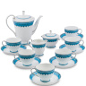 JK-191 Чайный сервиз 15 пр. на 6 перс. "Византия" (Band-E-Rumi Pavone)