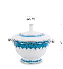 JK-191 Чайный сервиз 15 пр. на 6 перс. "Византия" (Band-E-Rumi Pavone)