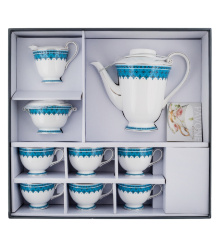 JK-191 Чайный сервиз 15 пр. на 6 перс. "Византия" (Band-E-Rumi Pavone)