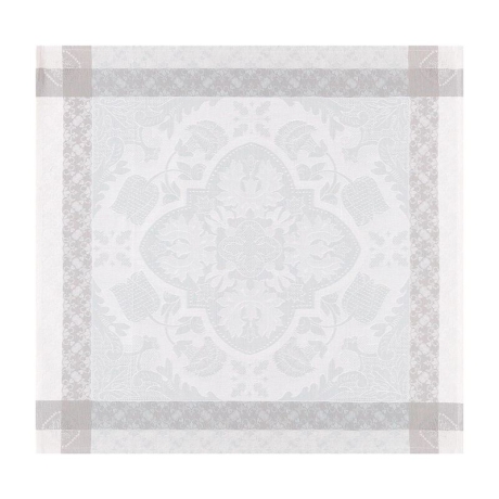 Салфетка, 58х58 см, 100% хлопок, серая, AZULEJOS Le Jacquard Francais