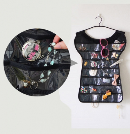 Органайзер для украшений Little tee черный