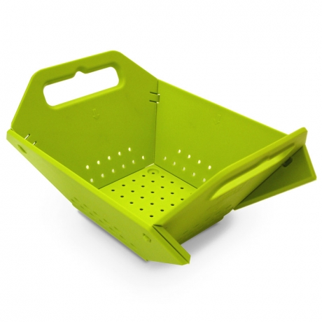 Дуршлаг складной зеленый