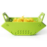 Дуршлаг складной зеленый