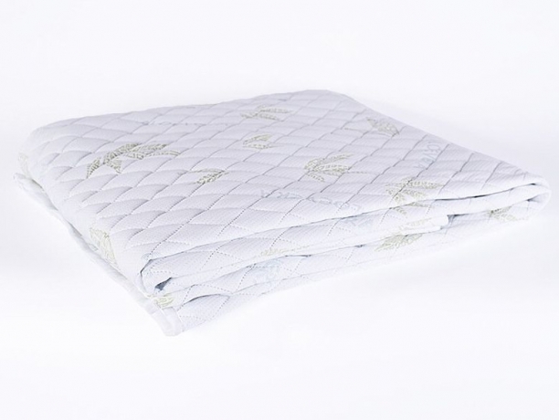 Наматрасник чехол "Стебель бамбука" 180х200, из бактерицидной бамбуковой ткани, Natures