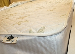 Наматрасник чехол "Стебель бамбука" 180х200, из бактерицидной бамбуковой ткани, Natures