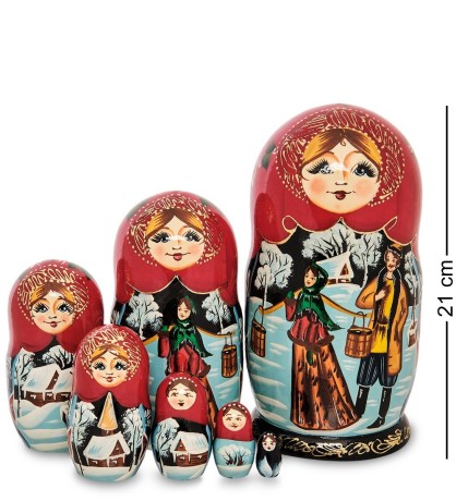 МР-25/ 24 Матрешка 7м "По воду-зимой"