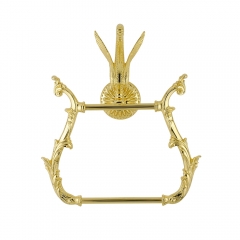 Полотенцедержатель фигурный Лебедь Luxor, золото