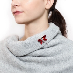 Брошь Стрекоза FAN-06189.9 RG/R Shadore