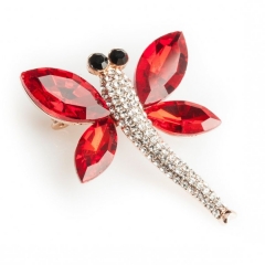 Брошь Стрекоза FAN-06189.9 RG/R Shadore