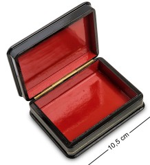 ШК-19/ 6 Шкатулка в технике декупаж &quot;Георгий Победоносец&quot; (10х8х3,5)