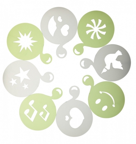 Набор трафартетов для напитков Le'Xpress Kitchen Craft