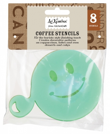 Набор трафартетов для напитков Le'Xpress Kitchen Craft