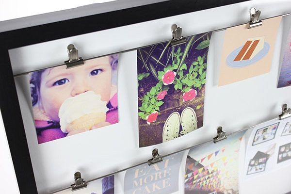 Панно с зажимами для фотографий clipline, Umbra